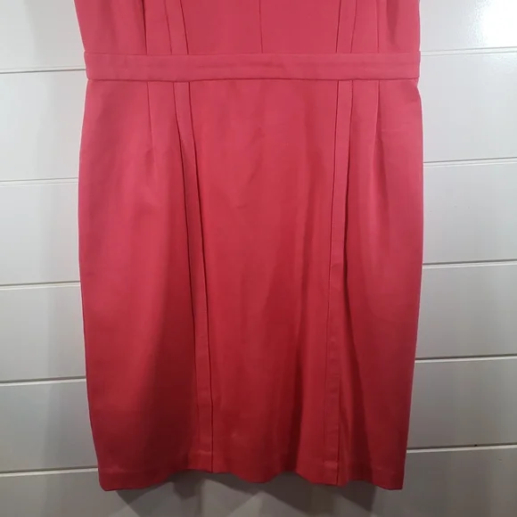 Tory Burch Osten coral pink sleeveless dress - Picture 4 of 10